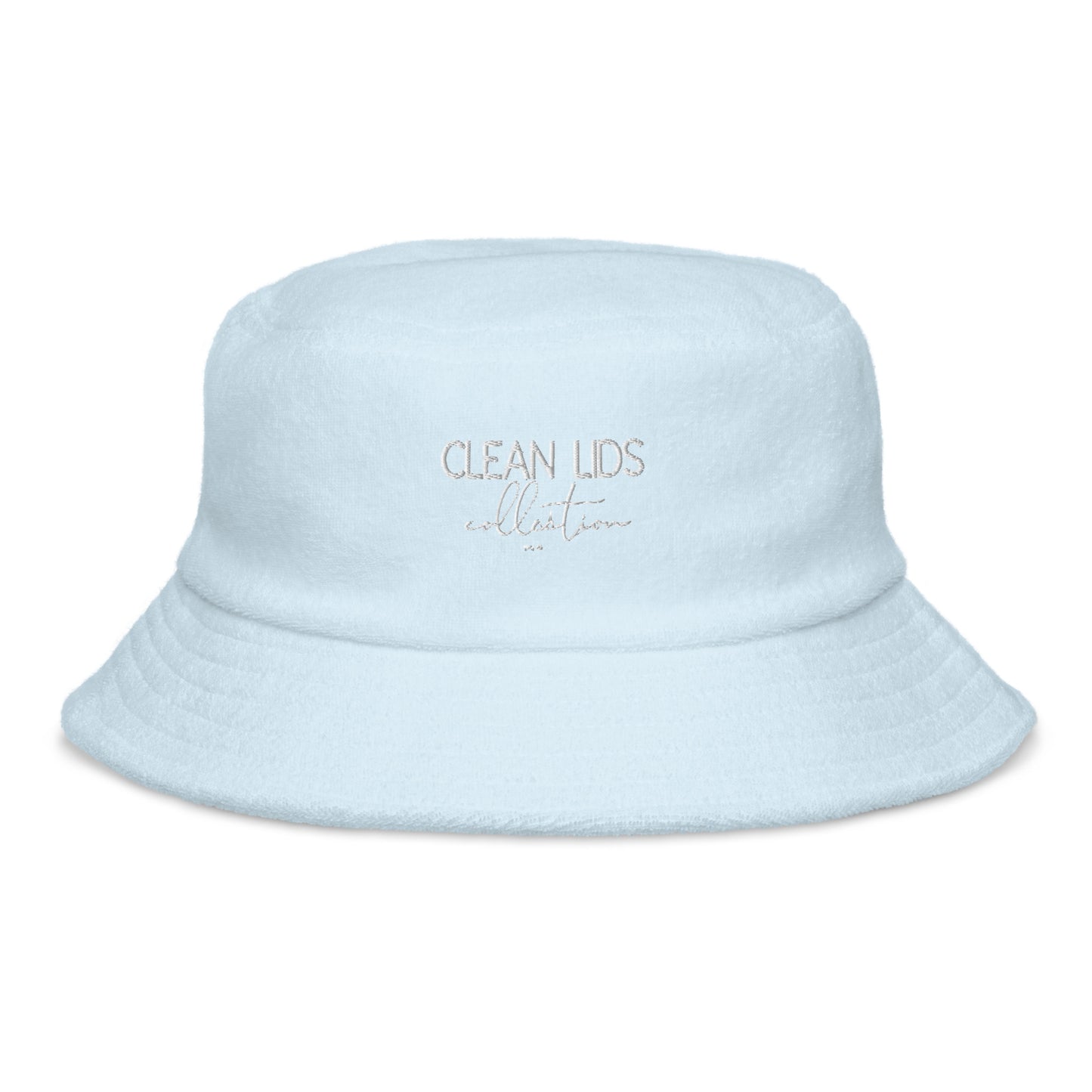 The Clean terry cloth bucket hat