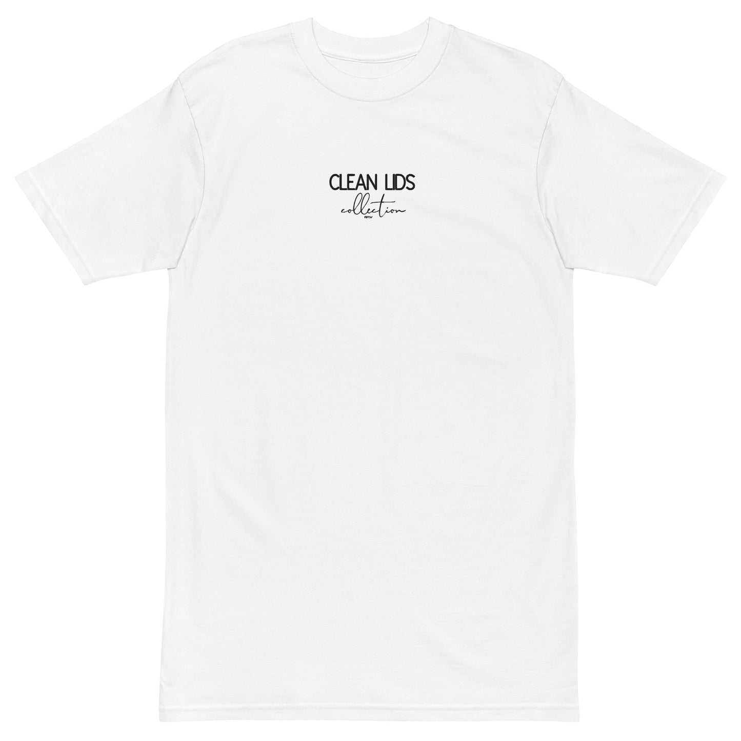 Unisex Clean Lids tee- White
