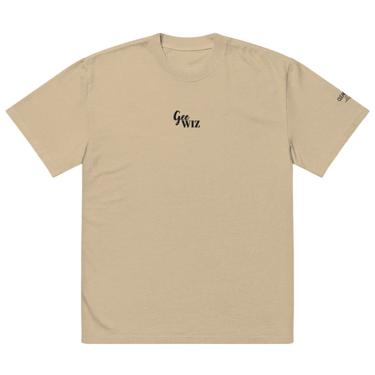 Oversized faded Gee Wiz Tee