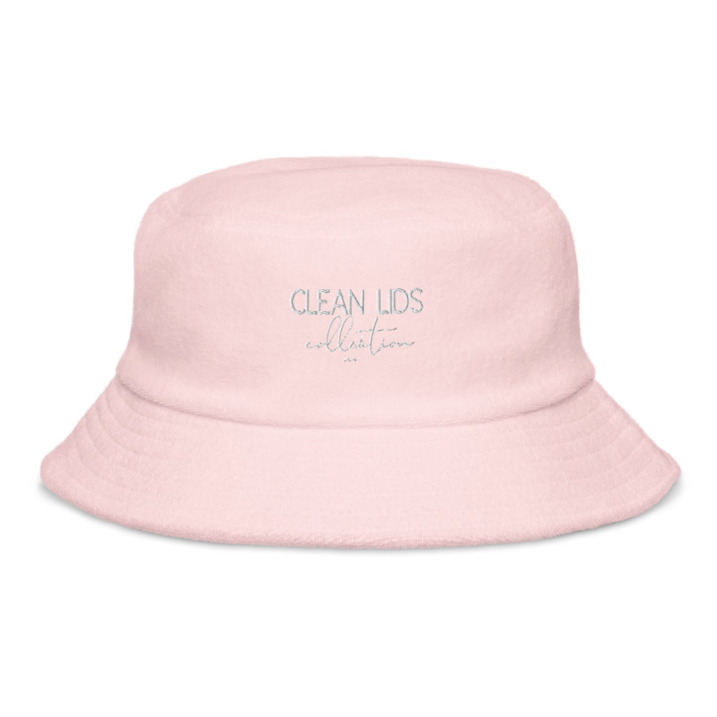 The Clean terry cloth bucket hat